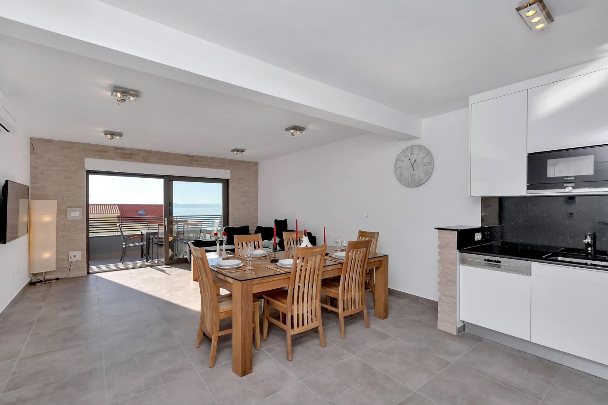 Luxury Apartment Sidro With Free Beach Parking Makarska Exterior photo